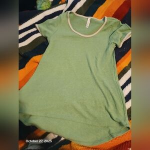 Lularoe Green Short Sleeve Top